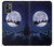 S3508 Xmas Santa Moon Case Cover Custodia per OnePlus 9R