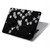 S2544 Japanese Kimono Style Black Flower Pattern Case Cover Custodia per MacBook Air 13″ - A1369, A1466
