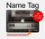 S3501 Vintage Cassette Player Case Cover Custodia per MacBook Pro 15″ - A1707, A1990