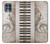 S3390 Music Note Case Cover Custodia per Motorola Edge S