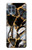 S3419 Gold Marble Graphic Print Case Cover Custodia per Motorola Edge S