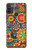 S3272 Colorful Pattern Case Cover Custodia per Motorola Moto G50