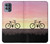 S3252 Bicycle Sunset Case Cover Custodia per Motorola Moto G100