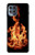 S3379 Fire Frame Case Cover Custodia per Motorola Moto G100