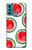 S3236 Watermelon Pattern Case Cover Custodia per Motorola Moto G60, G40 Fusion