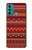 S3404 Aztecs Pattern Case Cover Custodia per Motorola Moto G60, G40 Fusion