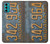 S3750 Vintage Vehicle Registration Plate Case Cover Custodia per Motorola Moto G60, G40 Fusion