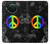 S2356 Peace Sign Case Cover Custodia per Nokia X10