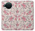 S3095 Vintage Rose Pattern Case Cover Custodia per Nokia X10