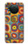 S3409 Squares Concentric Circles Case Cover Custodia per Nokia X10