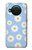 S3681 Daisy Flowers Pattern Case Cover Custodia per Nokia X10
