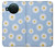S3681 Daisy Flowers Pattern Case Cover Custodia per Nokia X10