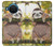 S3138 Cute Baby Sloth Paint Case Cover Custodia per Nokia X20