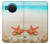 S3212 Sea Shells Starfish Beach Case Cover Custodia per Nokia X20