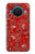 S3354 Red Classic Bandana Case Cover Custodia per Nokia X20