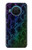 S3366 Rainbow Python Skin Graphic Print Case Cover Custodia per Nokia X20