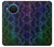 S3366 Rainbow Python Skin Graphic Print Case Cover Custodia per Nokia X20