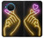 S3512 Cute Mini Heart Neon Graphic Case Cover Custodia per Nokia X20