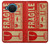 S3552 Vintage Fragile Label Art Case Cover Custodia per Nokia X20