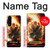 S0863 Hell Fire Skull Case Cover Custodia per Sony Xperia 5 III
