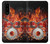 S1431 Skull Drum Fire Rock Case Cover Custodia per Sony Xperia 5 III