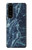 S2799 Light Blue Marble Stone Graphic Printed Case Cover Custodia per Sony Xperia 5 III