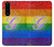 S2899 Rainbow LGBT Gay Pride Flag Case Cover Custodia per Sony Xperia 5 III