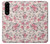 S3095 Vintage Rose Pattern Case Cover Custodia per Sony Xperia 5 III