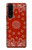 S3355 Bandana Red Pattern Case Cover Custodia per Sony Xperia 5 III