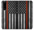 S3472 Firefighter Thin Red Line Flag Case Cover Custodia per Sony Xperia 5 III