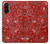 S3354 Red Classic Bandana Case Cover Custodia per OnePlus Nord CE 5G