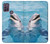 S1291 Dolphin Case Cover Custodia per Motorola Moto G10 Power