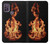 S3379 Fire Frame Case Cover Custodia per Motorola Moto G10 Power