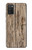 S0600 Wood Graphic Printed Case Cover Custodia per Samsung Galaxy A03S