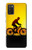 S2385 Bicycle Bike Sunset Case Cover Custodia per Samsung Galaxy A03S