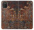 S2714 Rust Steel Texture Graphic Printed Case Cover Custodia per Samsung Galaxy A03S