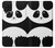 S2085 Panda Minimalist Case Cover Custodia per Samsung Galaxy A22 4G