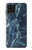 S2799 Light Blue Marble Stone Graphic Printed Case Cover Custodia per Samsung Galaxy A22 4G
