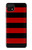 S2638 Black and Red Striped Case Cover Custodia per Samsung Galaxy A22 5G