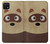 S2825 Cute Cartoon Raccoon Case Cover Custodia per Samsung Galaxy A22 5G