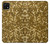 S3388 Gold Glitter Graphic Print Case Cover Custodia per Samsung Galaxy A22 5G