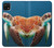 S3497 Green Sea Turtle Case Cover Custodia per Samsung Galaxy A22 5G