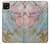 S3717 Rose Gold Blue Pastel Marble Graphic Printed Case Cover Custodia per Samsung Galaxy A22 5G