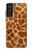 S0422 Giraffe Skin Case Cover Custodia per Samsung Galaxy S21 FE 5G