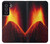 S0745 Volcano Lava Case Cover Custodia per Samsung Galaxy S21 FE 5G