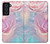 S3050 Vintage Pastel Flowers Case Cover Custodia per Samsung Galaxy S21 FE 5G