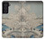 S3350 Utagawa Hiroshige Drum Bridge Yuhi Hill in Meguro Case Cover Custodia per Samsung Galaxy S21 FE 5G