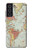 S3418 Vintage World Map Case Cover Custodia per Samsung Galaxy S21 FE 5G S3418 Vintage World Map Case Cover Custodia per Samsung Galaxy S21 FE 5G
