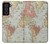 S3418 Vintage World Map Case Cover Custodia per Samsung Galaxy S21 FE 5G S3418 Vintage World Map Case Cover Custodia per Samsung Galaxy S21 FE 5G