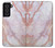 S3482 Soft Pink Marble Graphic Print Case Cover Custodia per Samsung Galaxy S21 FE 5G